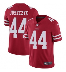 Men Nike San Francisco 49ers Kyle Juszczyk 44 Red Vapor Untouchable Limited NFL Jersey