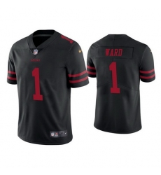 Men San Francisco 49ers 1 Jimmie Ward Black Vapor limited Jersey