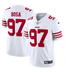 Men San Francisco 49ers 97 Nike Bosa 2022 New White Vapor Untouchable Stitched Jersey