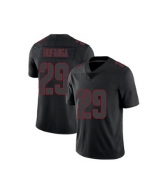 Men's San Francisco 49ers #29 Talanoa Hufanga Black 2018 Fashion Impact Black Color Rush Stitched NFL Nike Limited Jersey