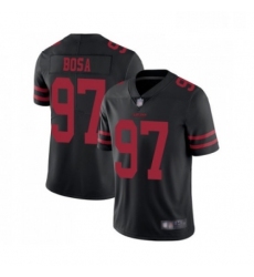 Mens San Francisco 49ers 97 Nick Bosa Black Vapor Untouchable Limited Player Football Jersey