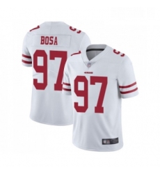 Mens San Francisco 49ers 97 Nick Bosa White Vapor Untouchable Limited Player Football Jersey