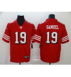 Men's San Francisco 49ers Deebo Samuel 19 Red Nike Scarlet Player Limited Jersey