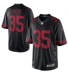 Mens San Francisco 49ers Eric Reid Nike Black Alternate Limited Jersey