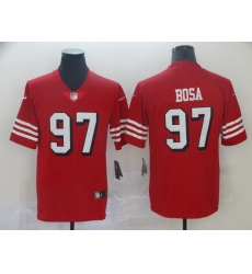 Men's San Francisco 49ers Nick Bosa 97 Red Nike Scarlet Player Limited Jersey