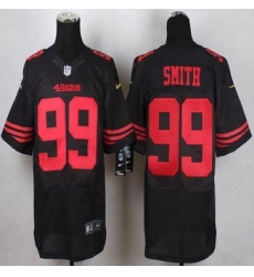 New San Francisco 49ers #99 Aldon Smith Black Alternate Men Stitched NFL Elite Jersey