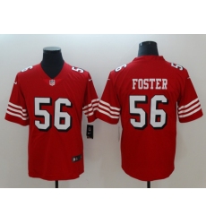 Nike 49ers #56 Reuben Foster Red 2018 Vapor Untouchable Limited Jersey