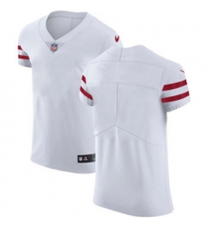 Nike 49ers Blank White Mens Stitched NFL Vapor Untouchable Elite Jersey