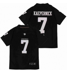 Nike 7 Colin Kaepernick All black Vapor Untouchable Limited Jersey