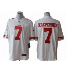 Nike San Francisco 49ers 7 Colin Kaepernick white Limited NFL Jersey