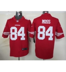 Nike San Francisco 49ers 84 Randy Moss Red Limited NFL Jersey