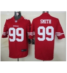 Nike San Francisco 49ers 99 Aldon Smith Red Limited NFL Jersey