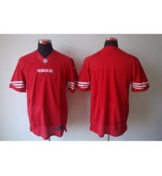 Nike San Francisco 49ers Blank Red Elite NFL Jersey