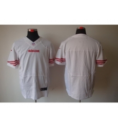 Nike San Francisco 49ers Blank White Elite NFL Jersey