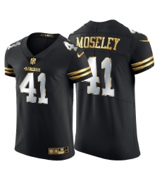 San Francisco 49ers 41 Emmanuel Moseley Men Nike Black Edition Vapor Untouchable Elite NFL Jersey