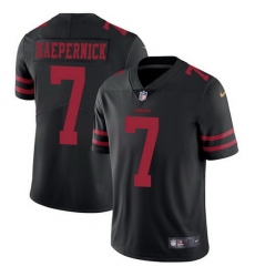 Nike 49ers #7 Colin Kaepernick Black Alternate Youth Stitched NFL Vapor Untouchable Limited Jersey