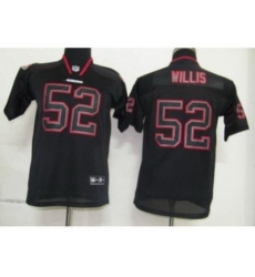 Nike Youth San Francisco 49ers #52 Patrick Willis black jerseys[Lights out]