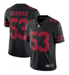 Youth 49ers #53 NaVorro Bowman Black Vapor Untouchable Limited Player NFL Jersey
