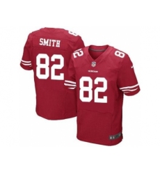 Youth Nike San Francisco 49ers 82 Torrey Smith Red NFL Jersey