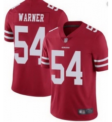 Youth Nike San Francisco 49ers Fred Warner 54 Red Vapor Untouchable Limited NFL Jersey