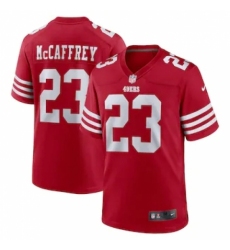 Youth San Francisco 49ers Christian McCaffrey Nike Red Vapor Untouchable Stitched Jersey