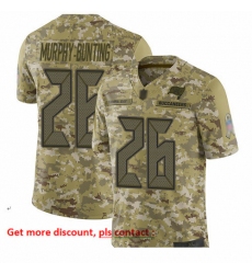 Buccaneers 26 Sean Murphy Bunting Camo Men Stitched Football Limited 2018 Salute To Service Jersey