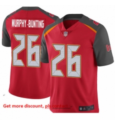 Buccaneers 26 Sean Murphy Bunting Red Team Color Men Stitched Football Vapor Untouchable Limited Jersey