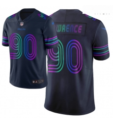 Cowboys 90 Demarcus Lawrence Navy Men Stitched Football Limited City Edition Jersey