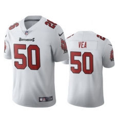 Men Nike Tampa Bay Buccaneers 50 Vita Vea White Vapor Limited Jersey