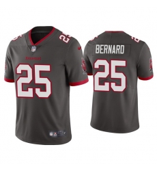Men Tampa Bay Buccaneers 25 Giovani Bernard Gray Vapor Untouchable Limited Stitched Jersey