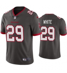 Men Tampa Bay Buccaneers 29 Rachaad White Grey Vapor Untouchable Limited Stitched Jersey