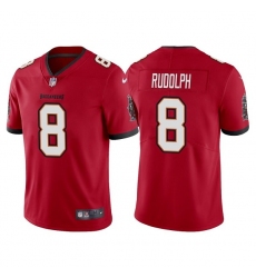 Men Tampa Bay Buccaneers 8 Kyle Rudolph Red Vapor Untouchable Limited Stitched Jersey