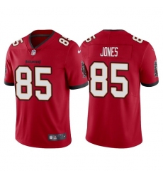 Men Tampa Bay Buccaneers 85 Julio Jones Red Vapor Untouchable Limited Stitched Jersey