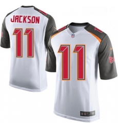 Mens Nike Tampa Bay Buccaneers 11 DeSean Jackson Game White NFL Jersey