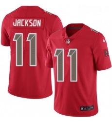 Mens Nike Tampa Bay Buccaneers 11 DeSean Jackson Limited Red Rush Vapor Untouchable NFL Jersey