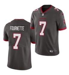 Men's Tampa Bay Buccaneers #7 Leonard Fournette Gray Vapor Untouchable Limited Stitched Jersey
