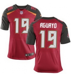 Nike Buccaneers #19 Roberto Aguayo Red Team Color Mens Stitched NFL New Elite Jersey