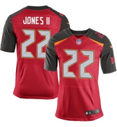 Nike Buccaneers #22 Ronald Jones II Red Team Color Mens Stitched NFL New Elite Jersey
