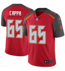 Nike Buccaneers 65 Alex Cappa Red Team Color Men Stitched NFL Vapor Untouchable Limited Jersey