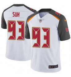 Nike Buccaneers 93 Ndamukong Suh White Men Stitched NFL Vapor Untouchable Limited Jersey