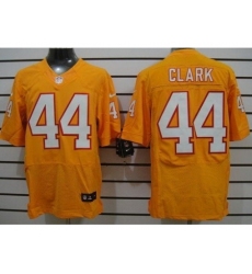 Nike Tampa Bay Buccaneers 44 Dallas Clark Yellow Elite NFL Jersey
