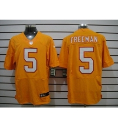 Nike Tampa Bay Buccaneers 5 Josh Freeman Orange Elite NFL Jersey