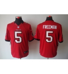 Nike Tampa Bay Buccaneers 5 Josh Freeman Red Limited NFL Jersey
