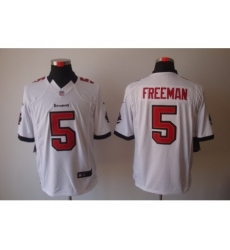 Nike Tampa Bay Buccaneers 5 Josh Freeman White Limited NFL Jersey