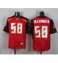 Nike Tampa Bay Buccaneers #58 Kwon Alexander Red Team Color Mens Stitched NFL New Elite Jersey