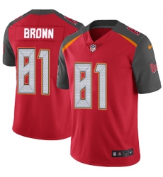 Nike Tampa Bay Buccaneers 81 Antonio Brown Red Team Color Men Stitched NFL Vapor Untouchable Limited Jersey