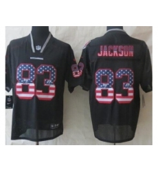 Nike Tampa Bay Buccaneers 83 Vincent Jackson Black Elite USA Flag Fashion NFL Jersey