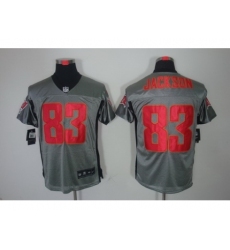 Nike Tampa Bay Buccaneers 83 Vincent Jackson Grey Elite Shadow NFL Jersey