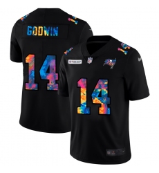 Tampa Bay Buccaneers 14 Chris Godwin Men Nike Multi Color Black 2020 NFL Crucial Catch Vapor Untouchable Limited Jersey