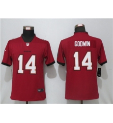 Women Nike Tampa Bay Buccaneers 14 Chris Godwin Red New 2020 Vapor Untouchable Limited Jersey